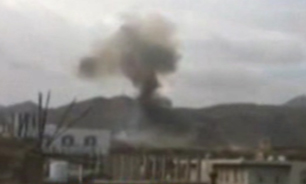 بمباران منزل پسر رئیس‌جمهور سابق یمن + فیلم