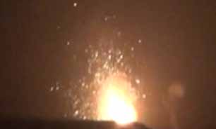 حملات هوایی دیشب به صنعا + فیلم