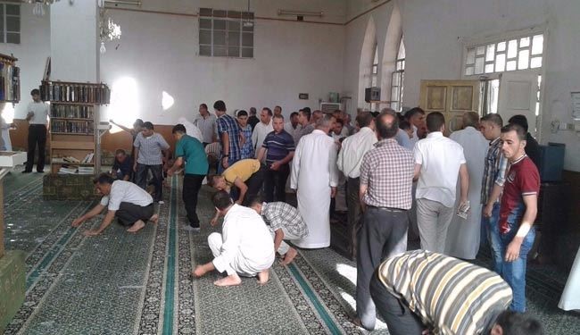 حمله تروریست‌ها به مسجد شیعیان در نبل و الزهراء