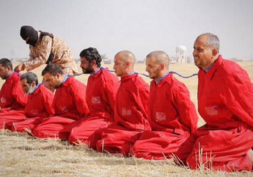 روش نوين داعش برای اعدام قربانیان +عکس