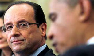 اوباما به اولاند اطمینان داد آمریکا از رهبران فرانسه جاسوسی نمی‌کند