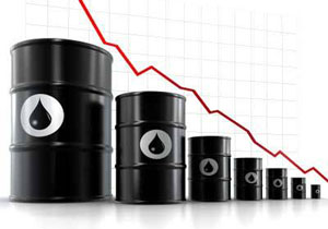 بهای نفت پایه آمریکا بیش از یک دلار کاهش یافت