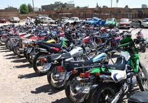 كشف موتورسيكلت هاي 500 ميليوني قاچاق در اصفهان