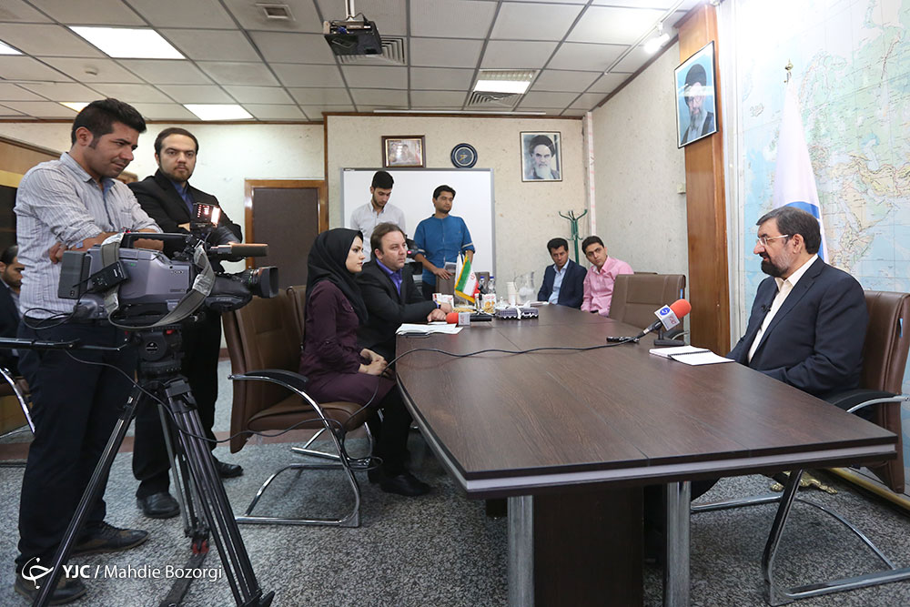 بازدید محسن رضائی از باشگاه خبرنگاران جوان
