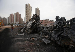 شمار تلفات انفجارهای چین به 85 نفر رسید