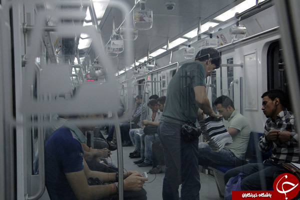 چینی ها در مترو !