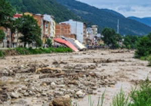 بررسی بروز سیلاب شهرستان سواد کوه