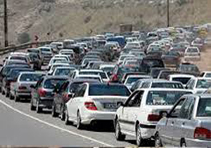 ترافیک سنگین در روزهای پایانی تابستان