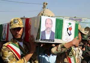 تشییع و خاکسپاری پیکر جانباز شهید در شهرکرد