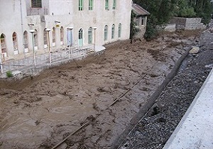 خسارت ۲۰۰میلیون تومانی سیل به شهر ارجمند فیروزکوه
