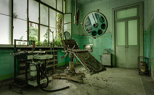 بیمارستانهای متروک در ایتالیا به روایت تصویر
