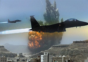 شهادت 17 نفر درپی حملات هوایی سعودی ها به صنعا