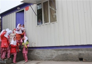جمع آوری مدارس کانکسی در روستاهای خلخال