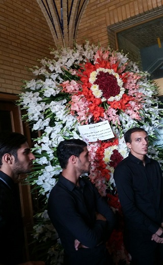 اظهارات احمدی‎نژاد در مراسم ترحیم هادی نوروزی/ قلعه نویی هم آمد+ تصاویر