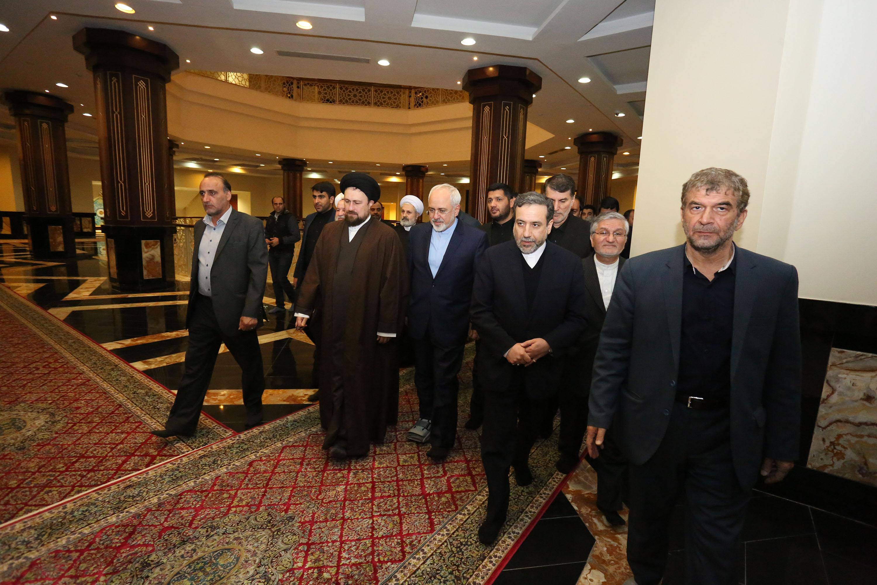 تصویر تجدید میثاق روسای نمایندگی‌های ایران در خارج از کشور با آرمان‌های امام خمینی ره