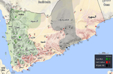 " 11 استان یمن " در کنترل "ارتش و انصار الله"/عقب نشینی  "ارتش امارات" از یمن؟!  + نقشه و تصاویر