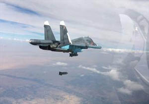 جنگنده‌های روسی برای اولین بار جنوب سوریه را بمباران کردند