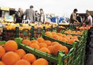 توزیع 1500 تن سیب و پرتقال در شب عید