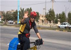 کاروان دوچرخه سوار قائنی در راه کوی دوست