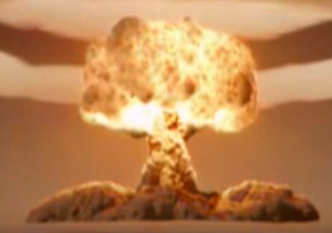 انفجار بمب اتم چگونه است + فیلم