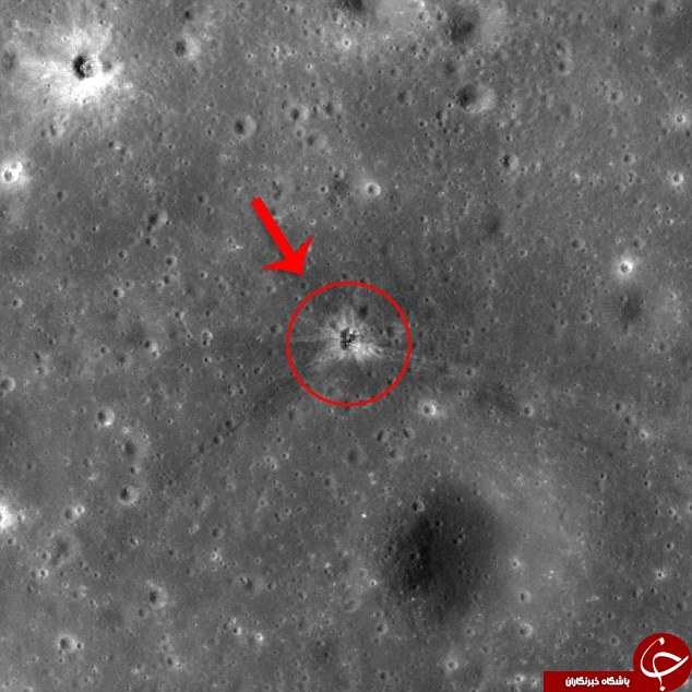 کشف محل نهایی انفجار موشک فضایی در کره ماه + تصاویر