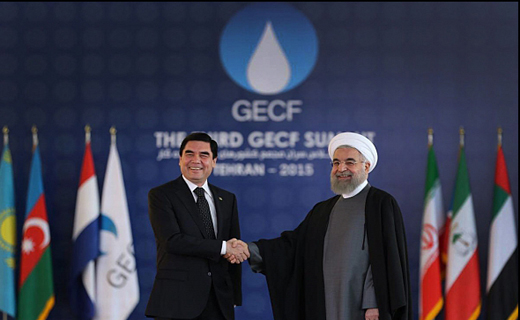 استقبال روحانی از سران مجمع کشورهای صادر کننده گاز