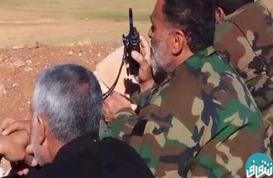 تصاویر/ سردار سلیمانی در خط مقدم مبارزه علیه داعش
