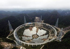 بزودی بزرگترین چشم رصدگر فضا در چین تکمیل می شود
