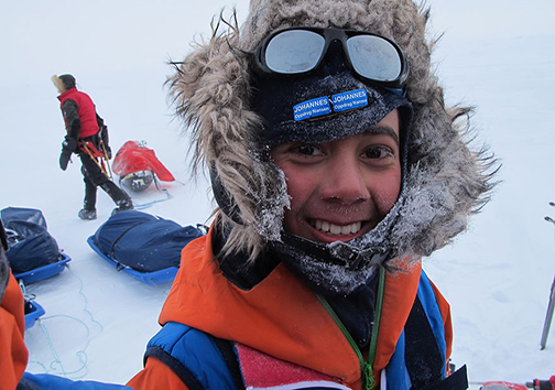 جوانترین اسکی‌بازانی که تا به امروز روانه قطب شمال شدند + تصاویر
