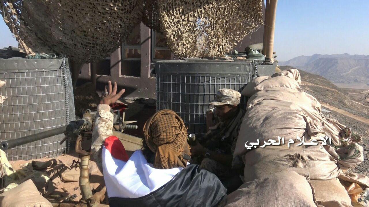 ورود یمنی‌ها به یک پایگاه نظامی سعودی+ تصاویر
