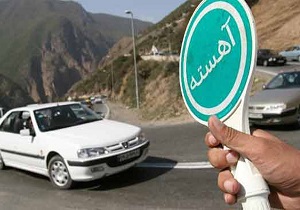 افزایش حجم ترافیک جاده های کرمانشاه با بازگشت زائرین