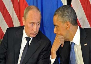 گفتگوی اوباما و پوتین در خصوص بحران سوریه و اوکراین