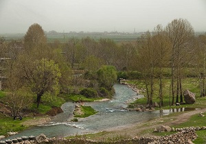 دیدار گردشگران نوروزی از روستای نجوبران