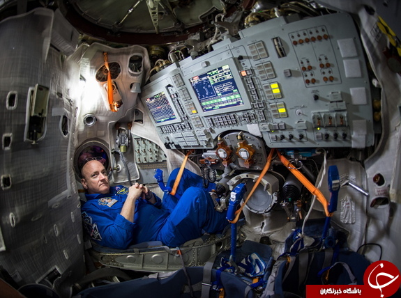 انجام عجیب ترین آزمایشات بر روی فضانورد باز گشته از فضا + تصاویر