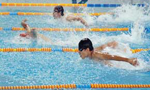 شناگر اصفهانی در مسابقات بین المللی