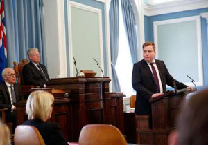 نخست وزیر جدید ایسلند معرفی شد