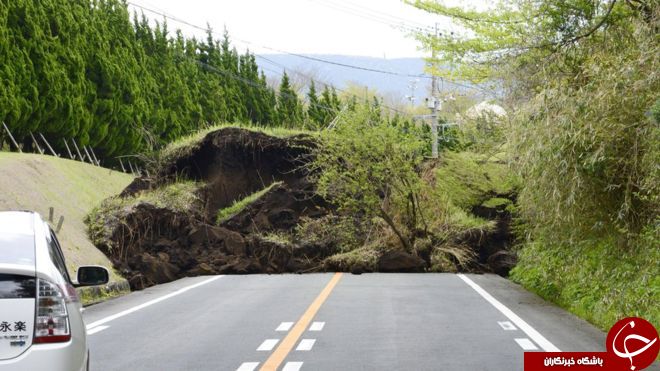 روایت تصویری از زلزله ژاپن