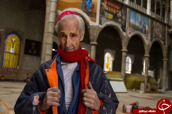 مردی که ۵۰ سال از عمرش را صرف ساخت یک کلیسا کرده است + تصاویر