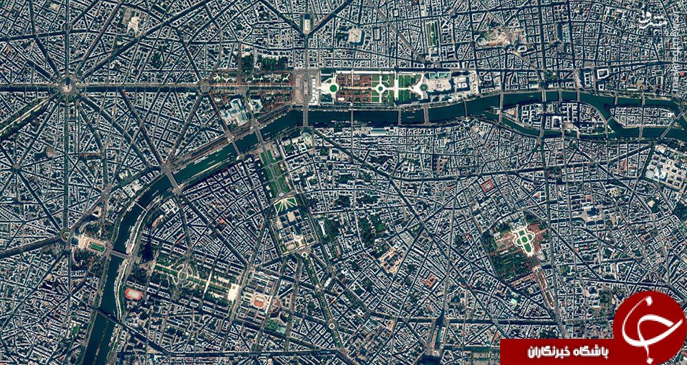 عکس/ پاریس را از بالا ببینید