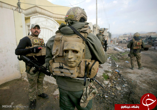 عکس/ ماسک ویژه نیروی ضد داعش