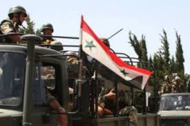 تسلط ارتش سوریه بر منطقه حائل میان دمشق و بلندی‌های جولان