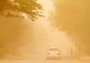 غبار در شهرستان های آبادان و خرمشهر