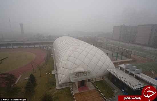 زنگ ورزش در چین آلوده +تصاویر