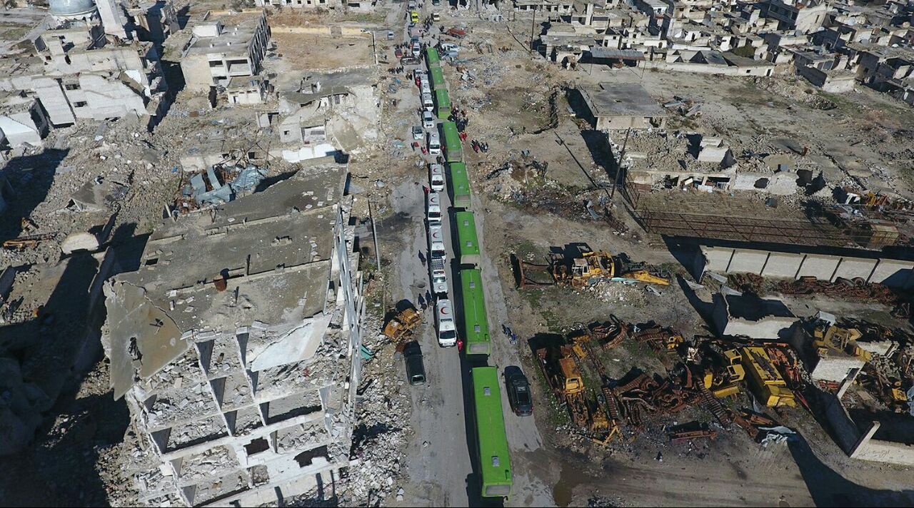 انهدام مقر تسلیحاتی تروریست‌ها در شرق «درعا»/ ۱۰پهپاد جبهة‌النصره سرنگون شد+تصاویر