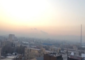 آلودگی هوای پایتخت در وضعیت قرمز! + فیلم