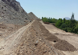 تصاویری از تخریب طبیعت در فلاورجان
