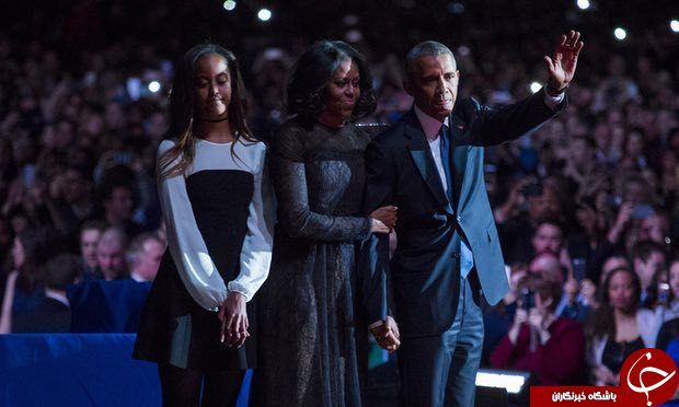 غیبت دختر اوباما در آخرین سخنرانی او سوژه کاربران شد