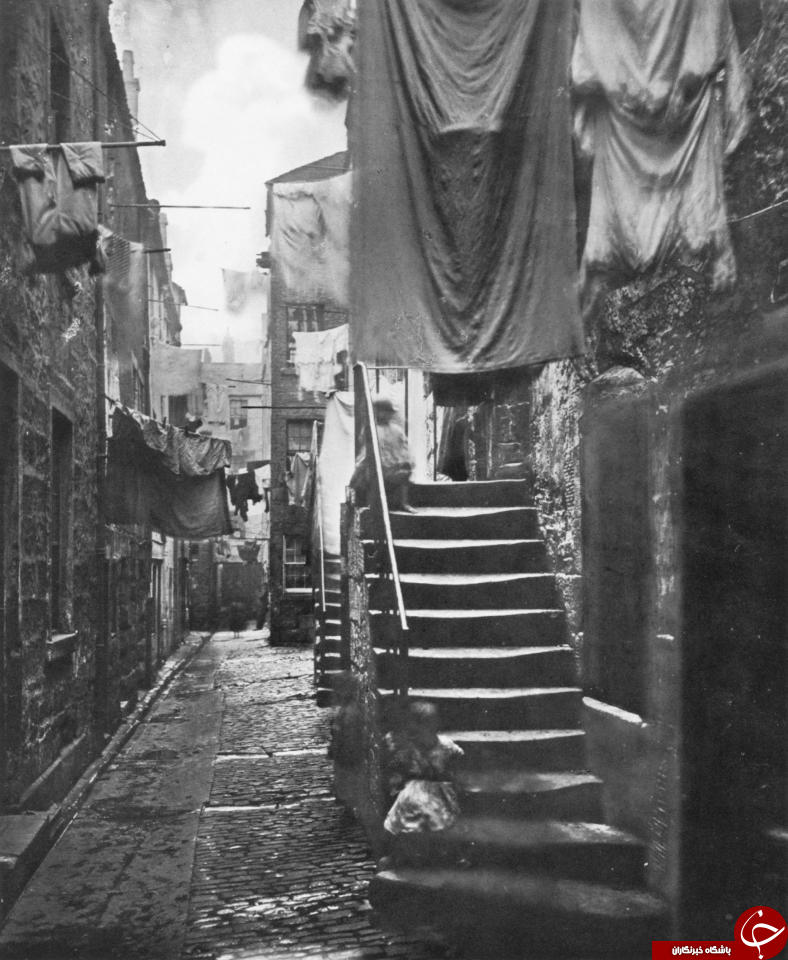 برخی محله های گلاسکو دهه 1860 را در این تصاویر ببینید//////////ویژه عید