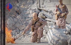 داعش، یک مادر عراقی و فرزندانش را آتش زد