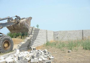 تخریب 182 فقره بنای غیرمجاز